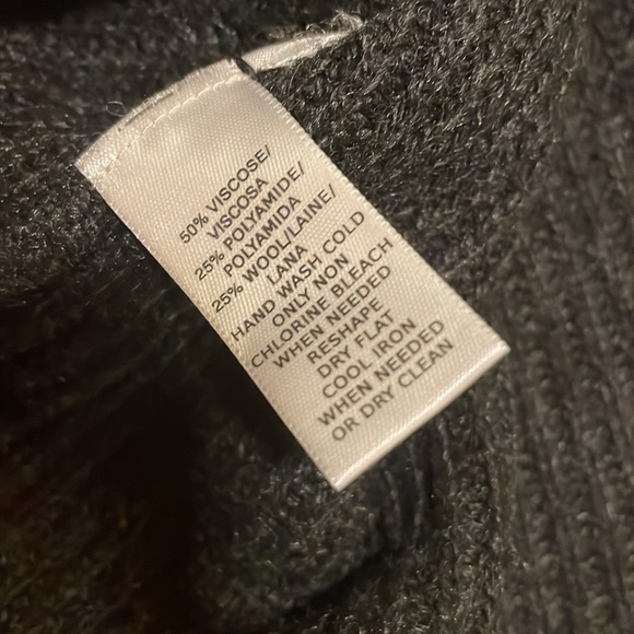 Charcoal grey tunic style sweater - Picture 10 of 10